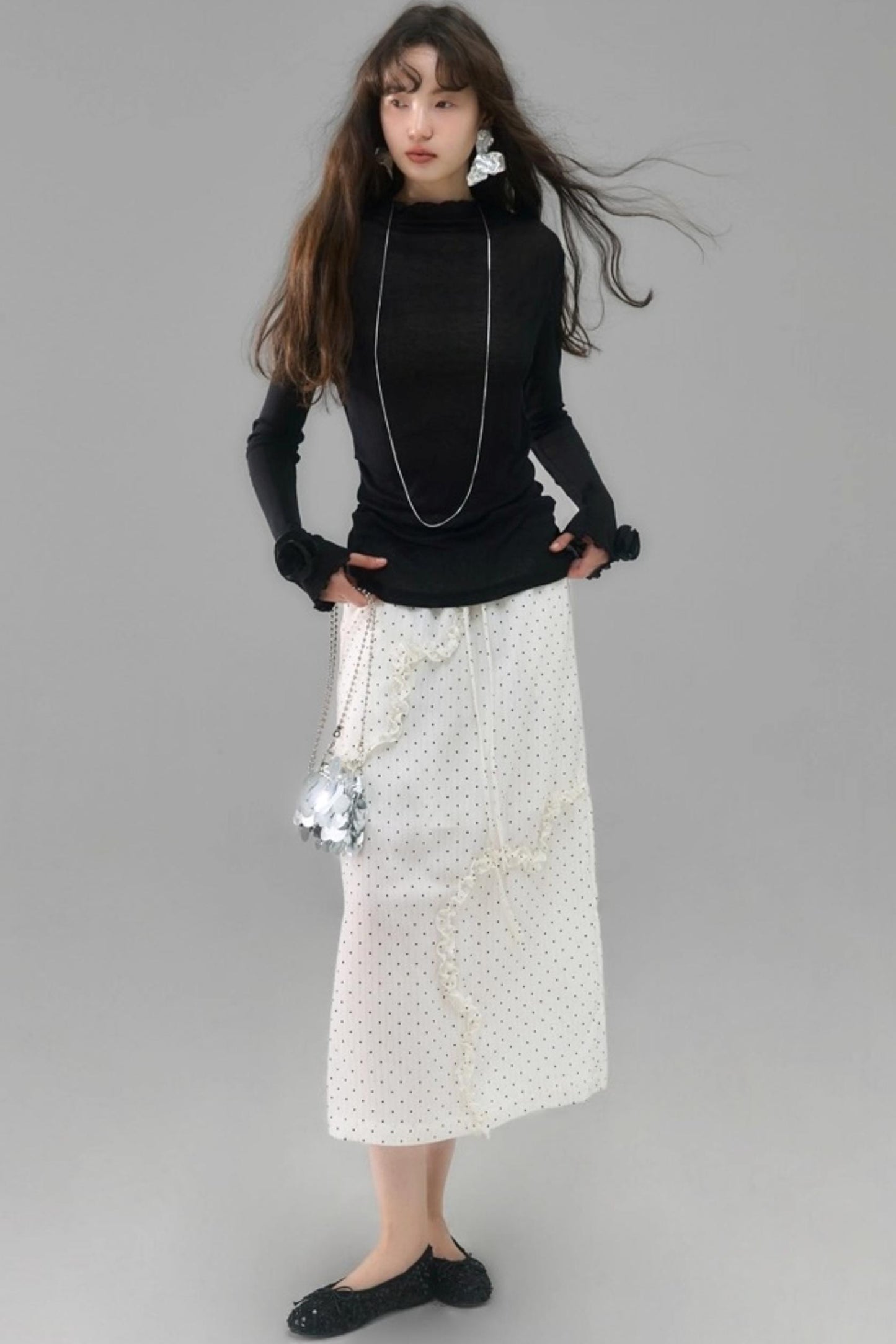 Original Island Rose Tencel Knit Top