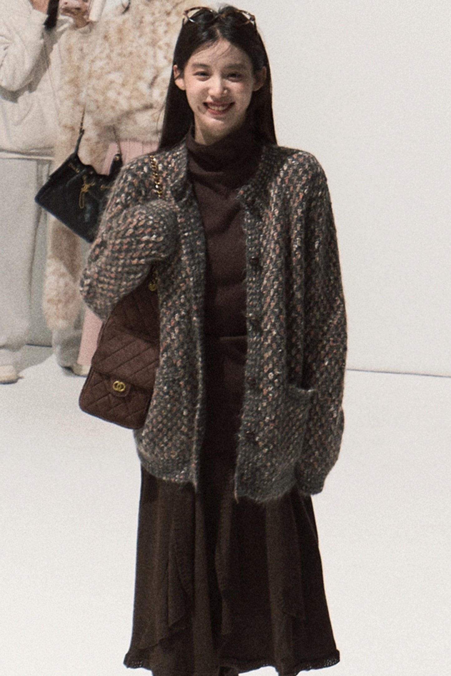 High-Elastic Knit Slim Top