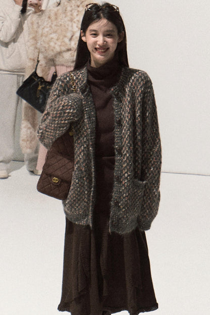 High-Elastic Knit Slim Top