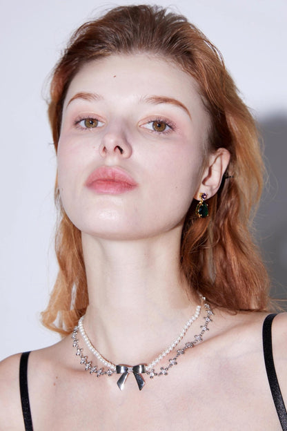 Luxury Pearl Collarbone Necklace