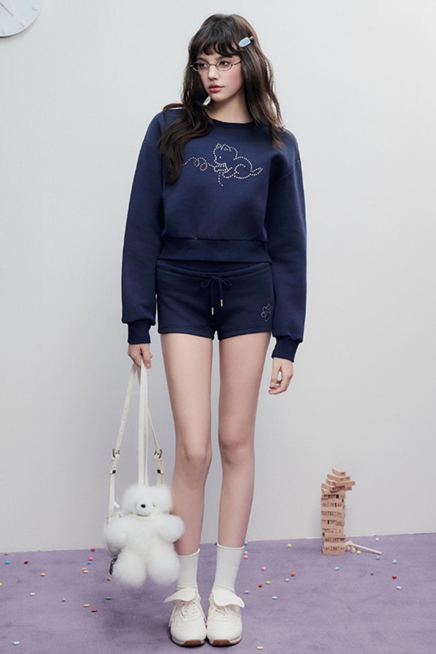 Slim Fit Crewneck Set -Up