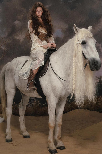 Princess Charming Lace Dress Set-Up