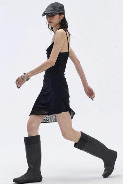 Sparkling Zebra Swing Dress