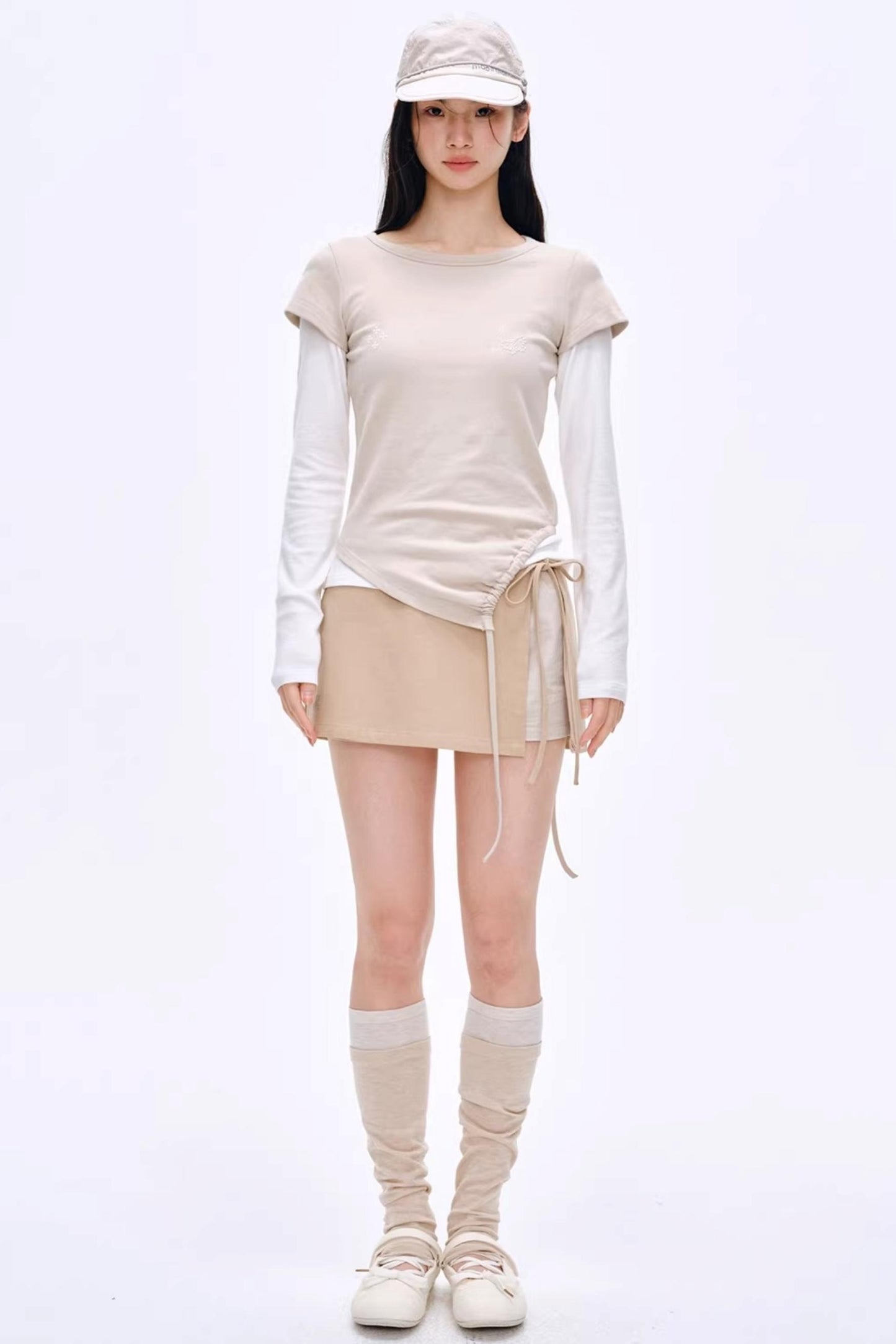 Breathing Aesthetics Rhinestone Blouse