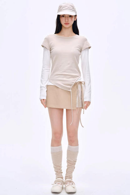 Breathing Aesthetics Rhinestone Blouse