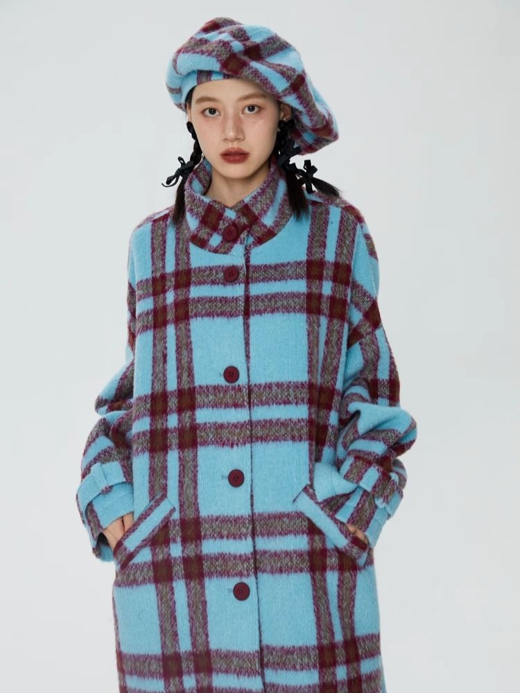 Tweed Oversized Cloud Beret