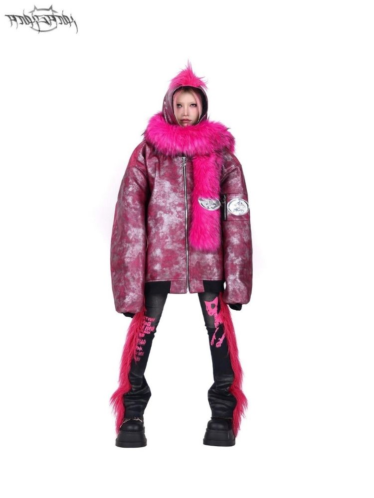 Barbie Y2K Fur Scarf