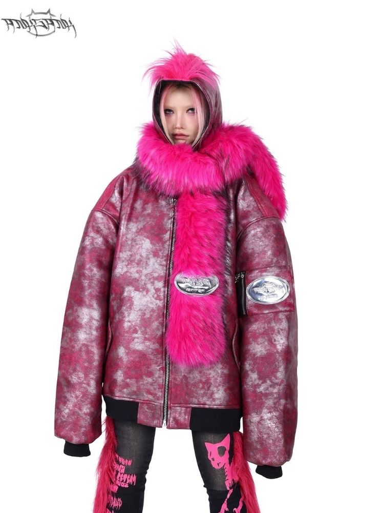 Barbie Y2K Fur Scarf