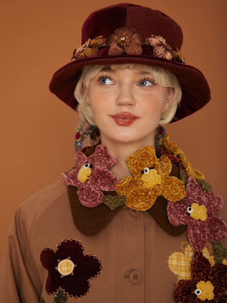 Patchwork Tweed Vintage Aged Bowler Hat