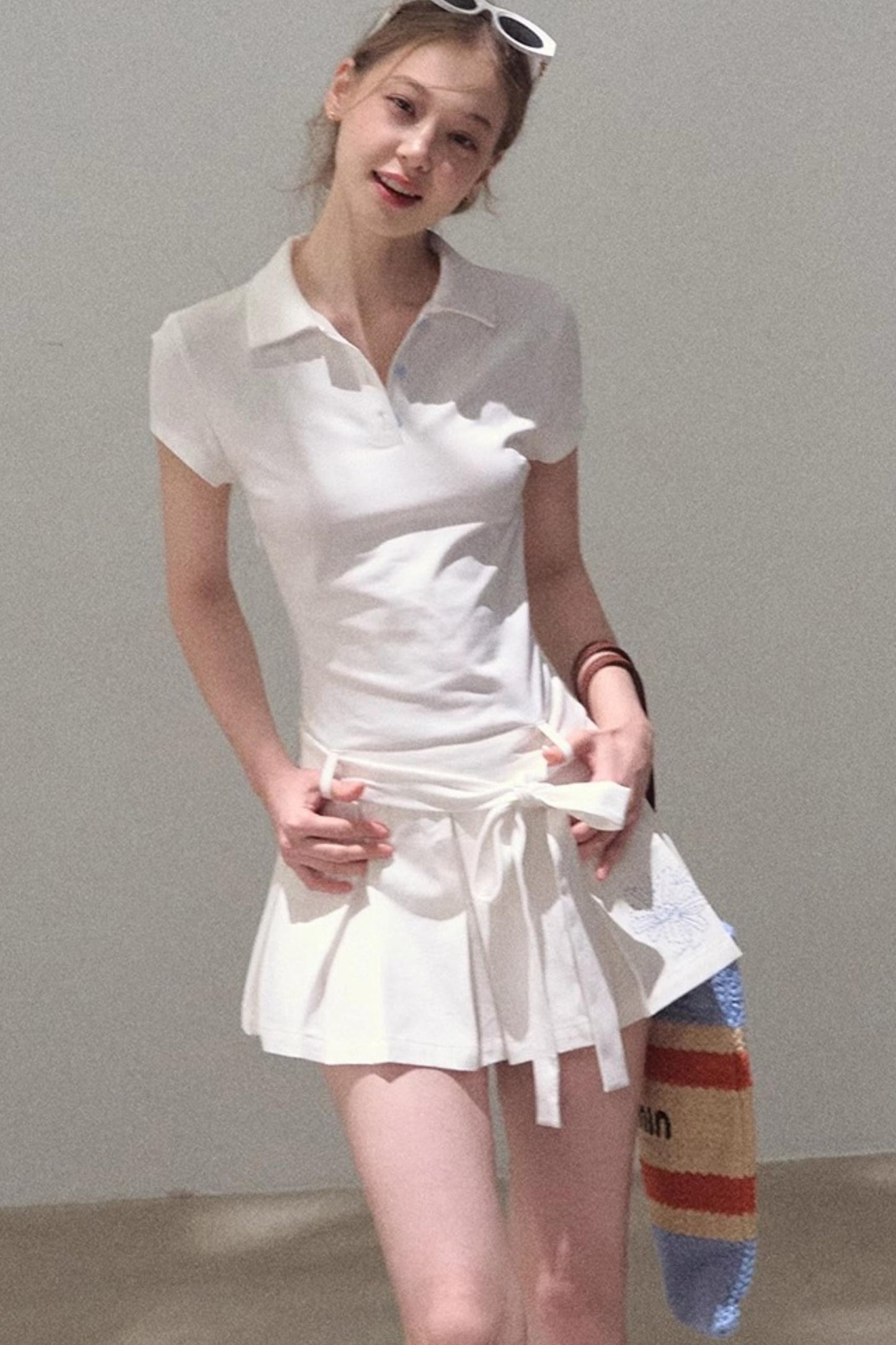 Cool Cotton Polo Dress
