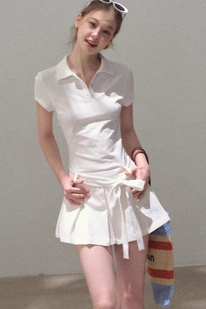 Cool Cotton Polo Dress