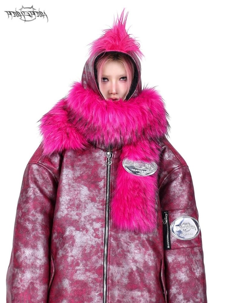 Barbie Y2K Fur Scarf