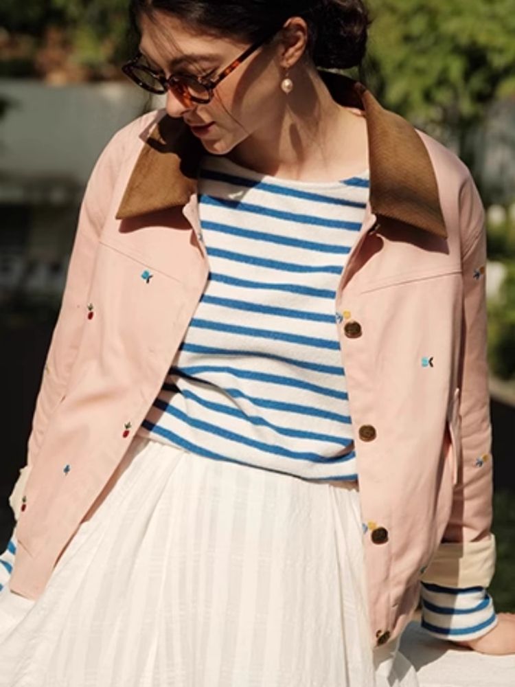 Long-staple Cotton Jacket Coat