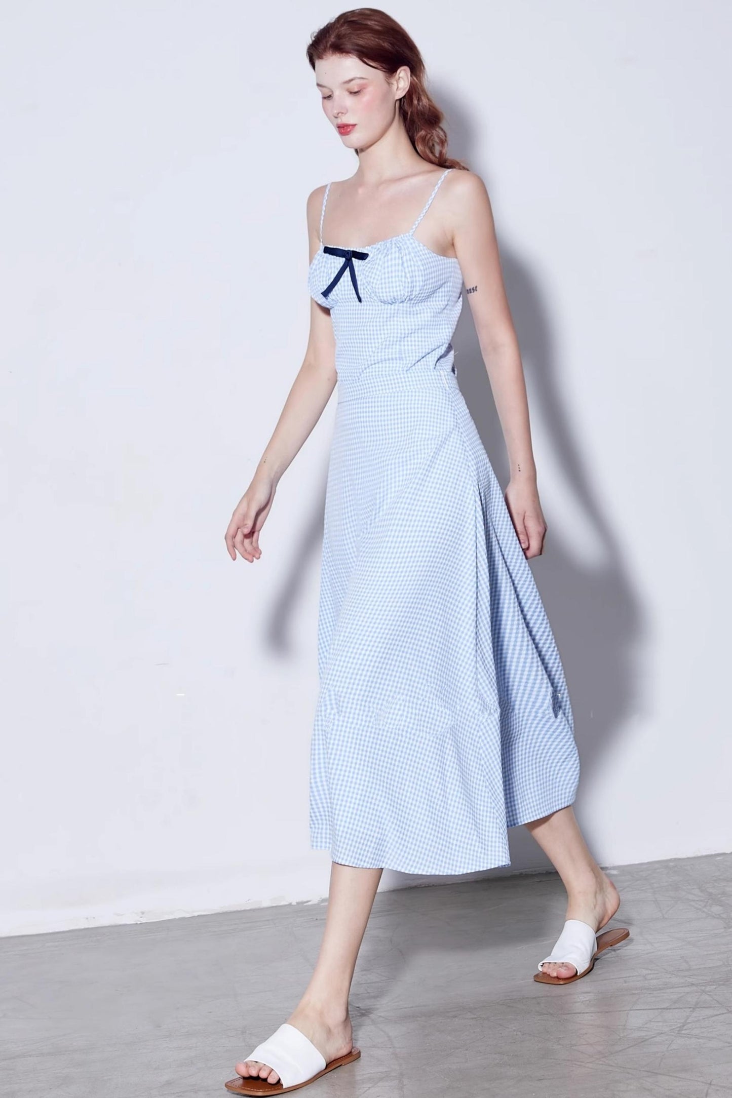 Checkered Sweetheart Summer Skirt Set-Up