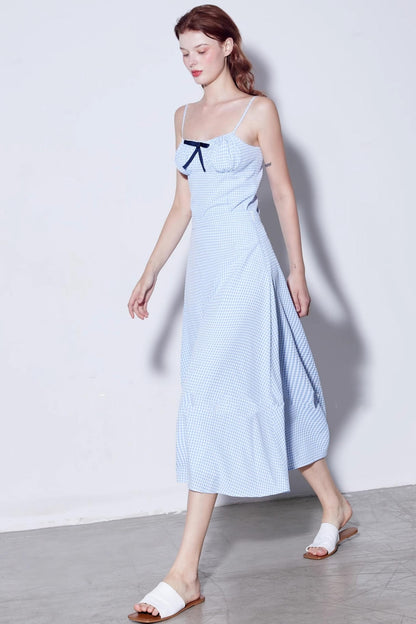 Checkered Sweetheart Summer Skirt Set-Up