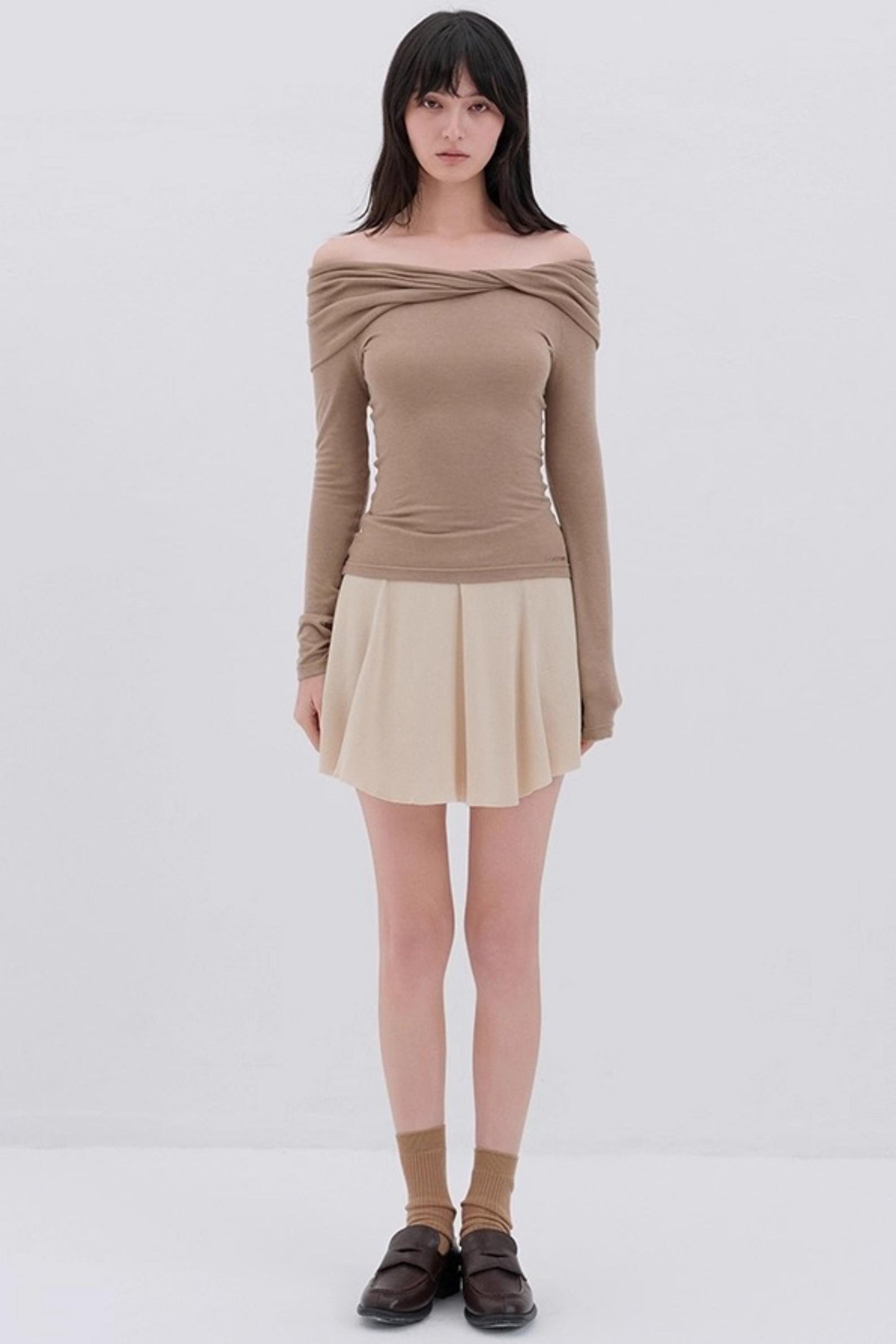 Romantic One-Shoulder Top