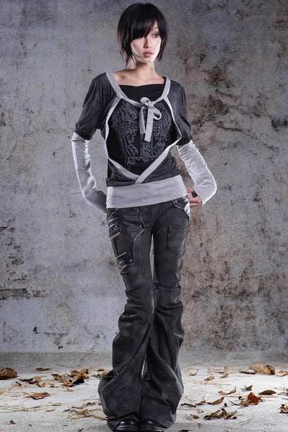 Original V-Neck Knitted Top