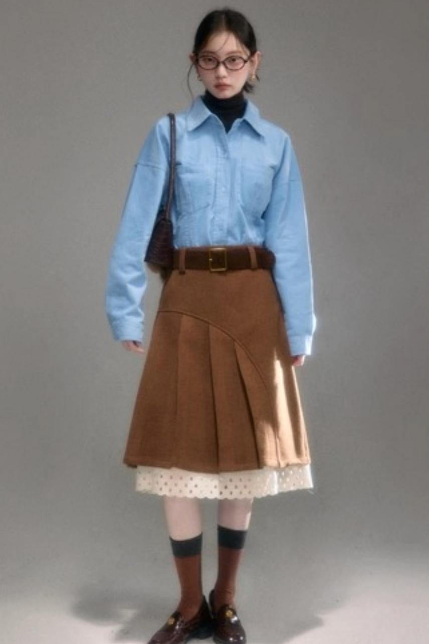 Oak Hazelnut Wool Jacket Set-Up