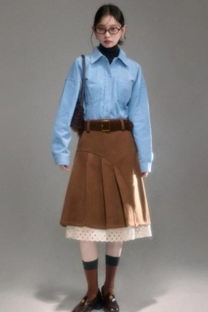 Oak Hazelnut Wool Jacket Set-Up