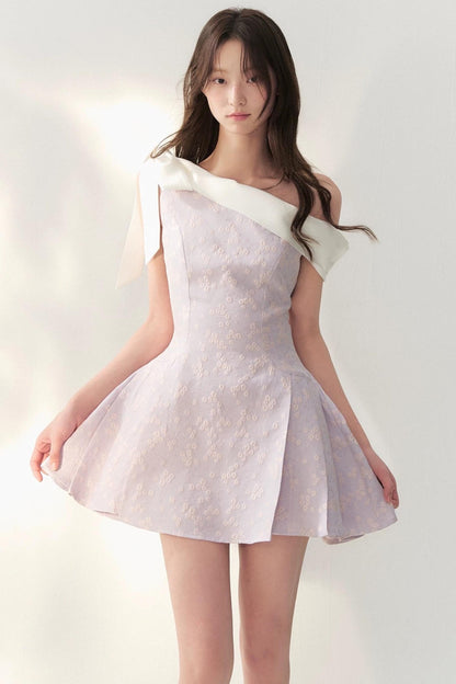 Summer Stereo Bow Tie Dress