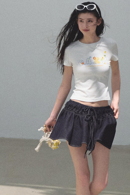 Skin-Friendly Crewneck T-Shirt