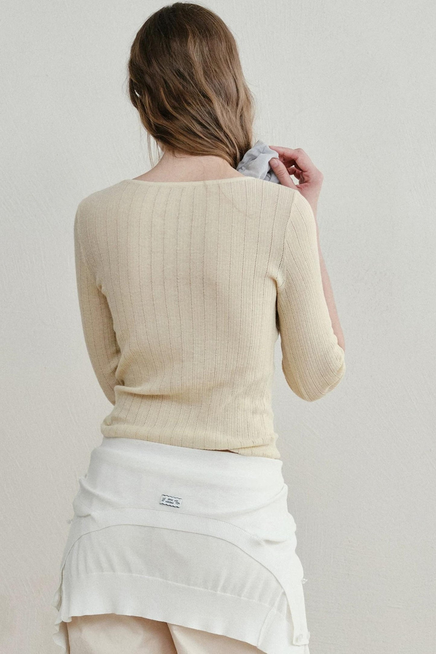 Cloud Puff Mesh Scrunchie
