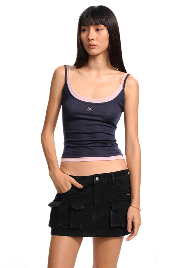 Maasai Color-Block Vest