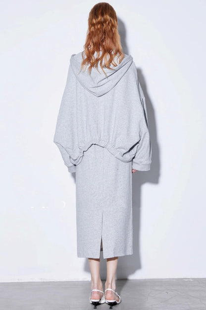 Comfort Cloud Cotton Hooded Sweatshirt Set-Up