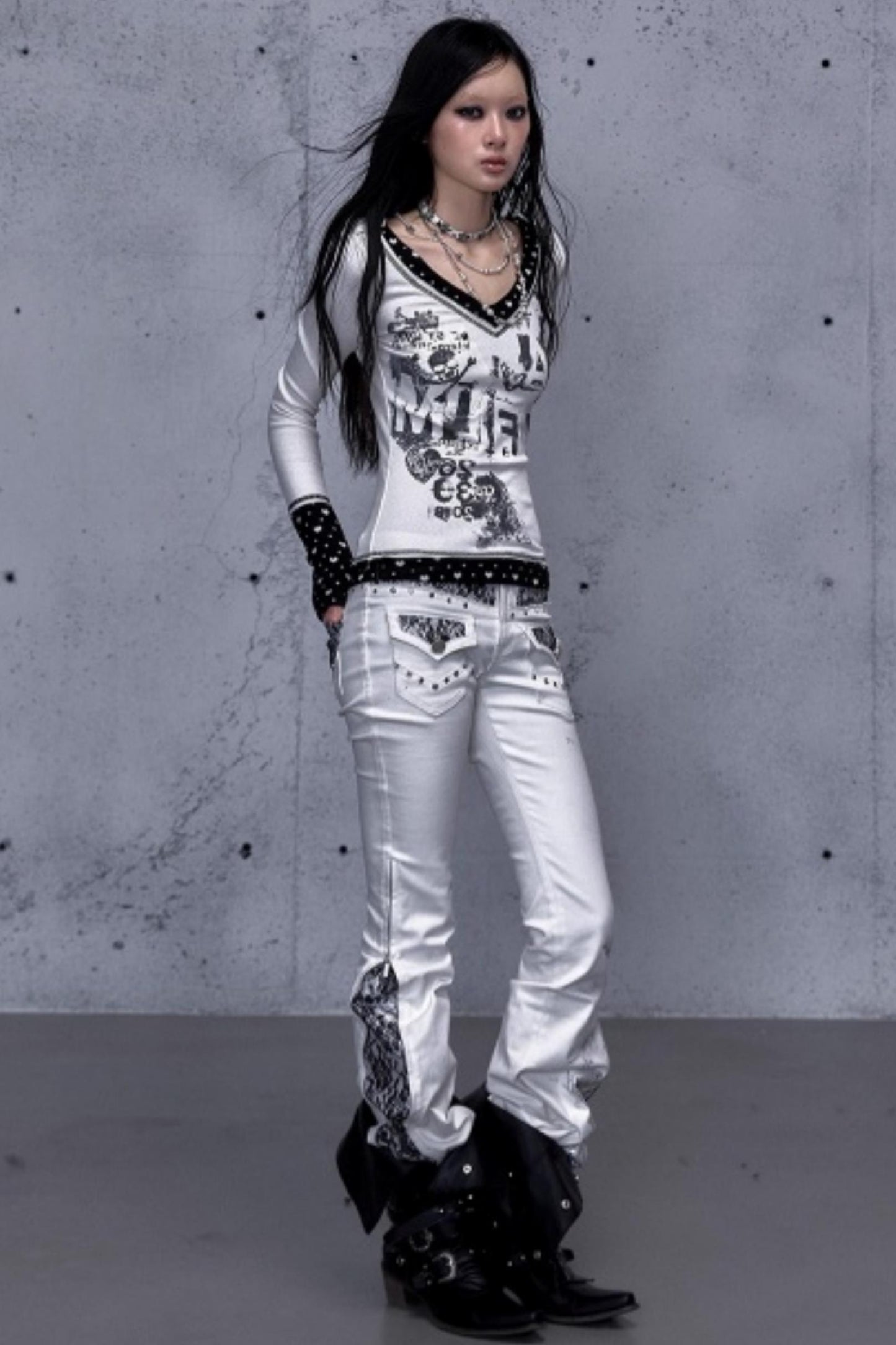 Retro Vintage Patchwork Top