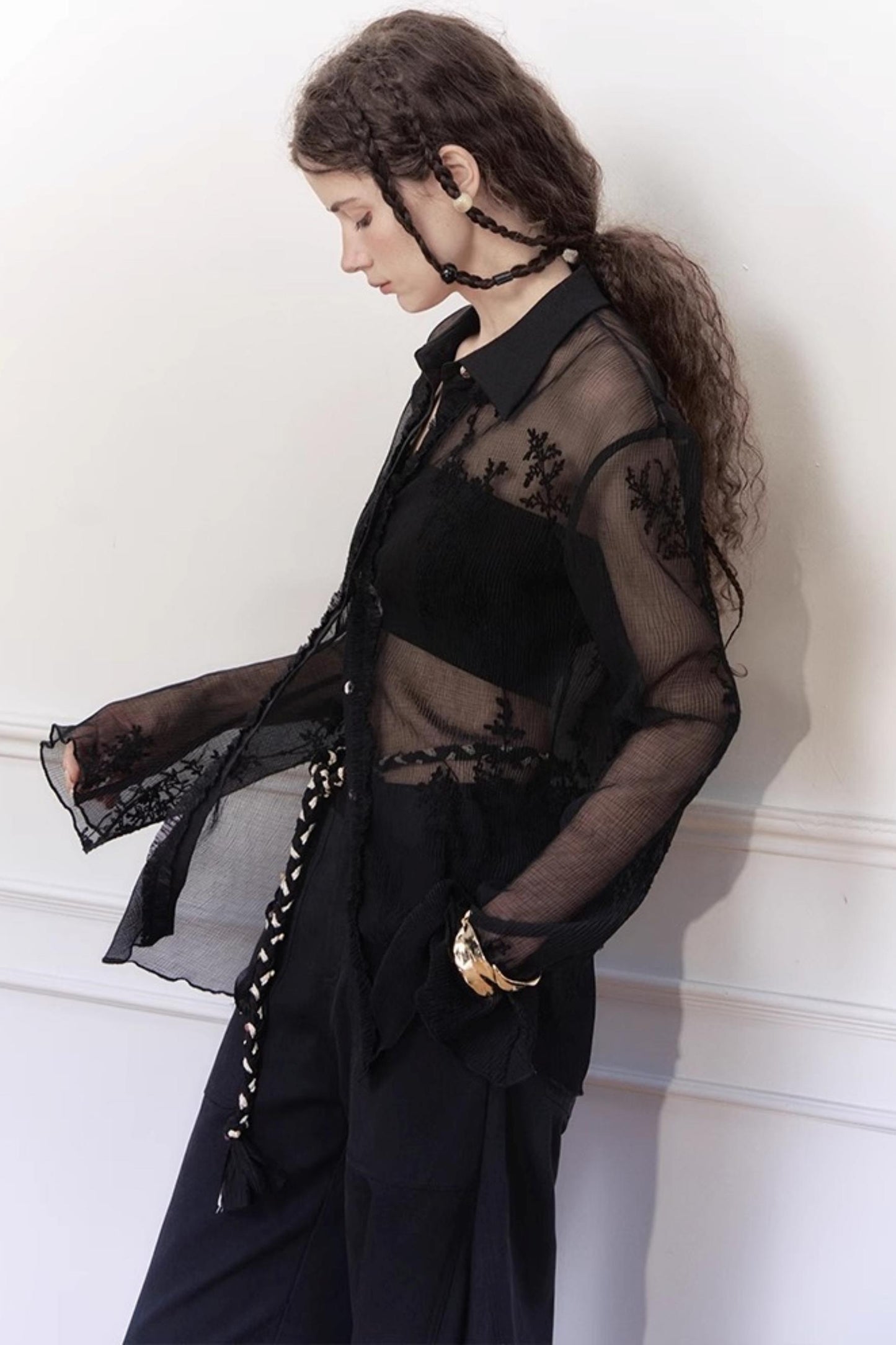 French Layered Sunscreen Top