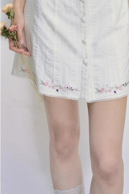 Wind Kiss Cotton Texture Dress