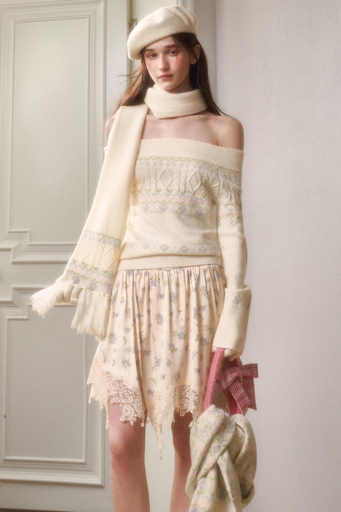 Fresh Floral Skirt Set-Up