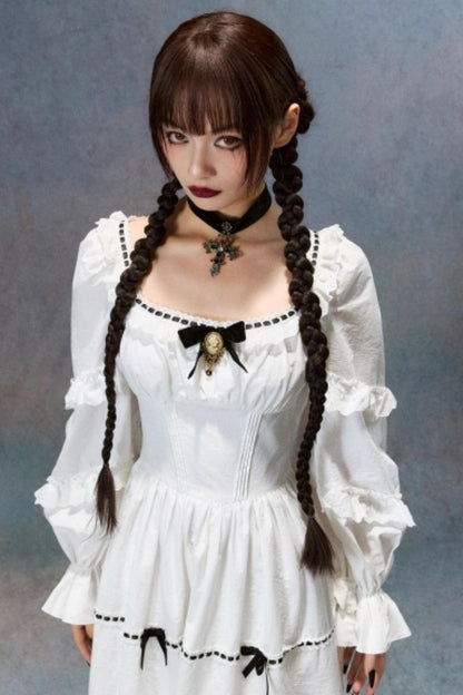 Lace Ghost Ode Dress Set-Up