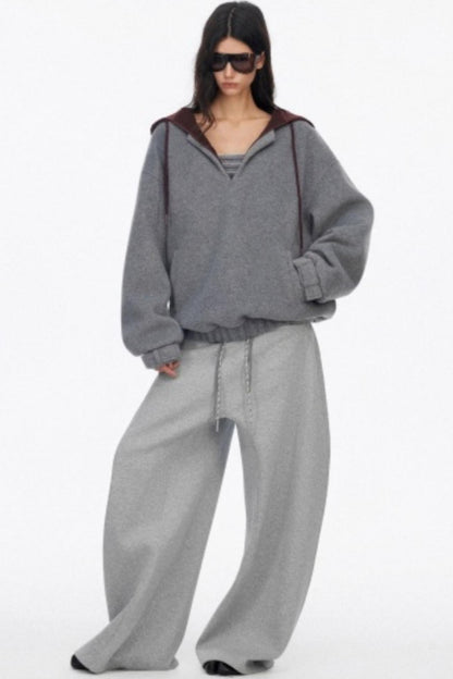 Silhouette Knit V-Neck Sweater