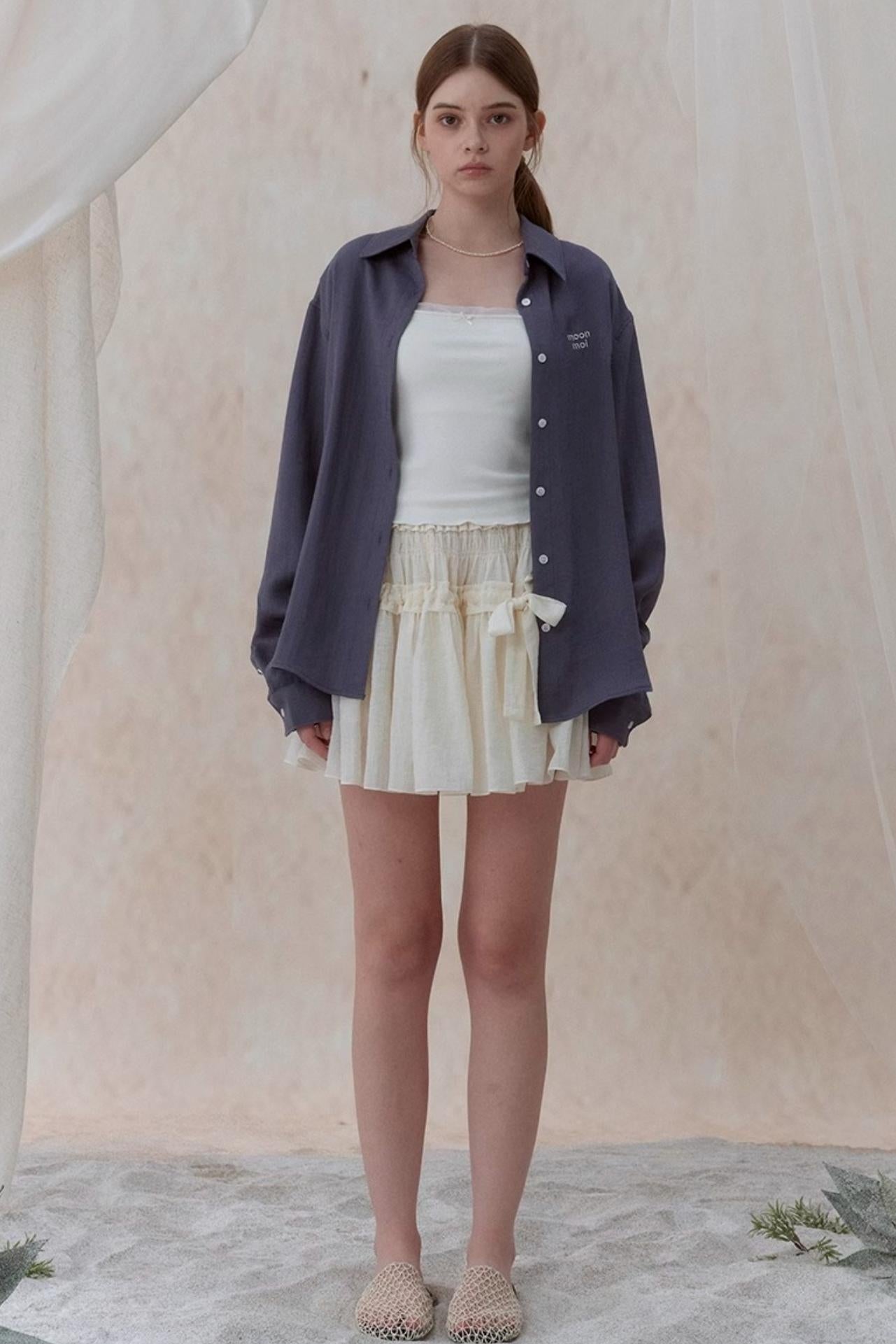 Evening Linen Blend Shirt