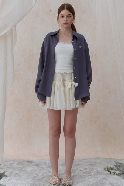 Evening Linen Blend Shirt