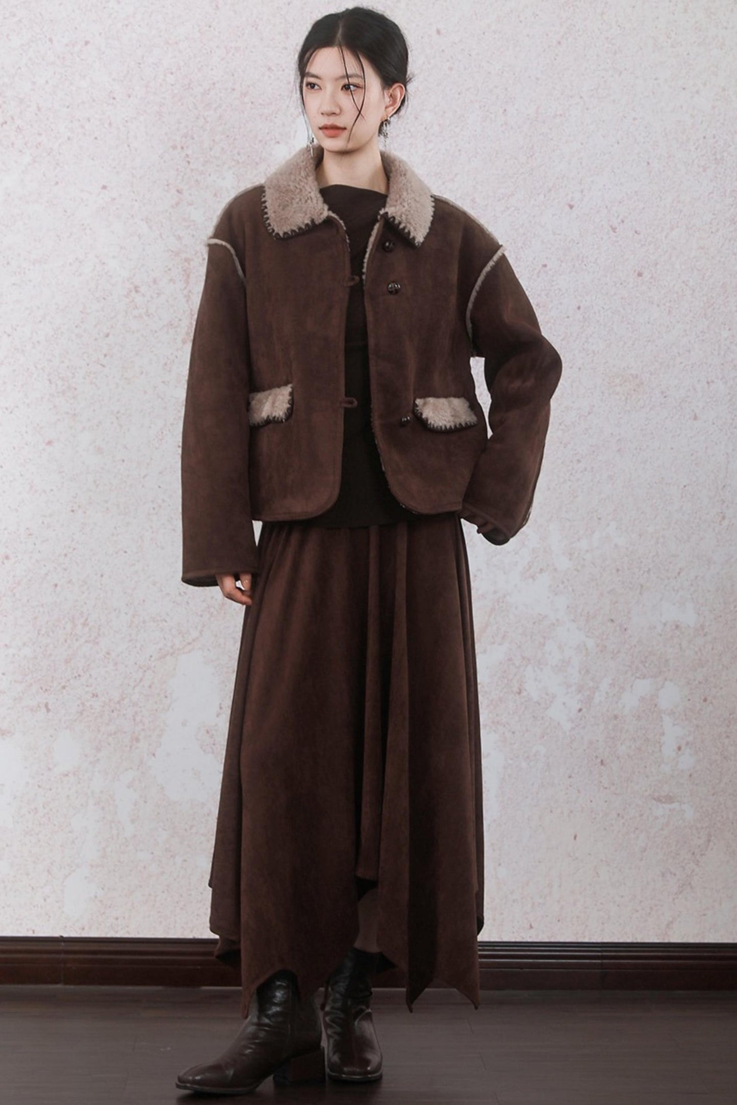 Chestnut Brown Skirt