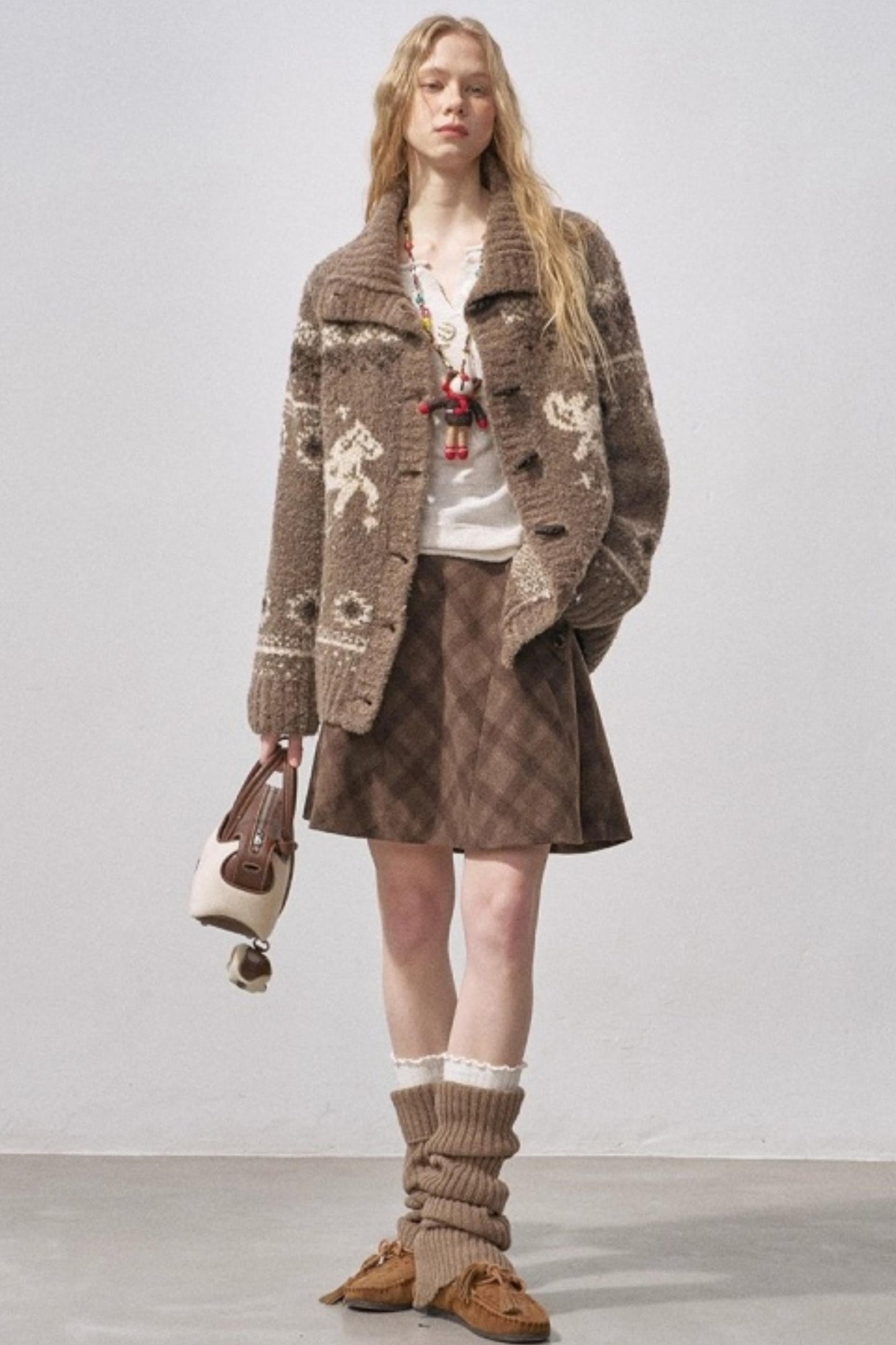 Bird and Pony Knit Cardigan