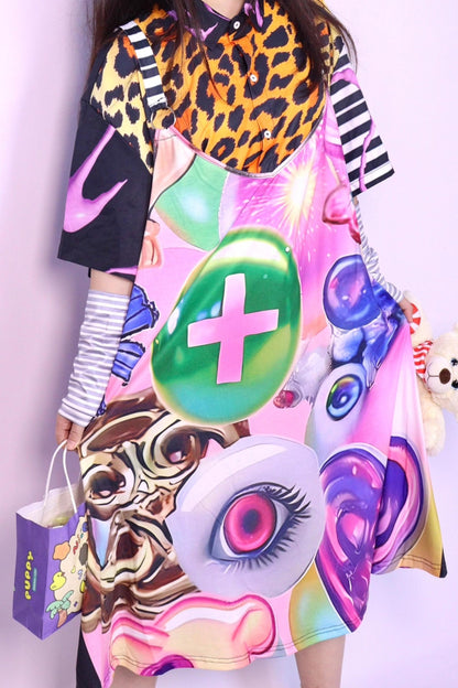 Leopard Gal Short-Sleeved Shirt