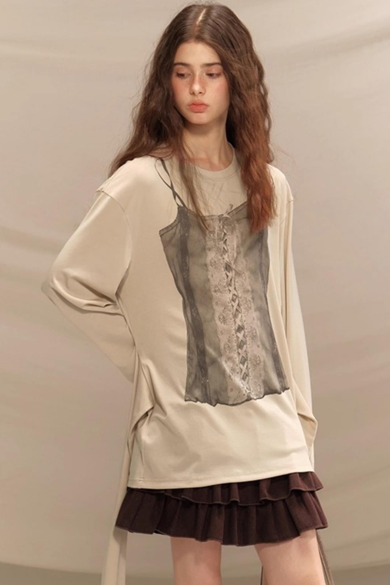 Amber Long-Sleeved T-shirt