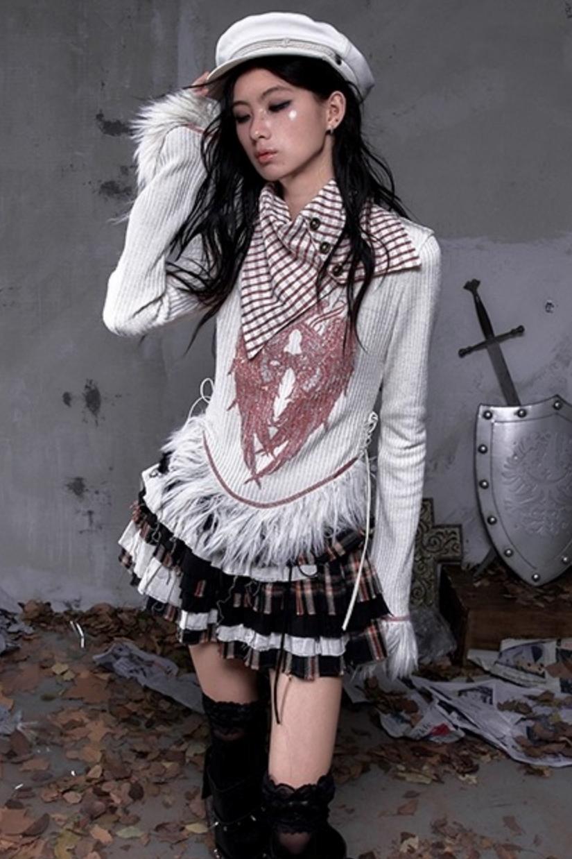 Vintage Christmas Turtleneck Sweater