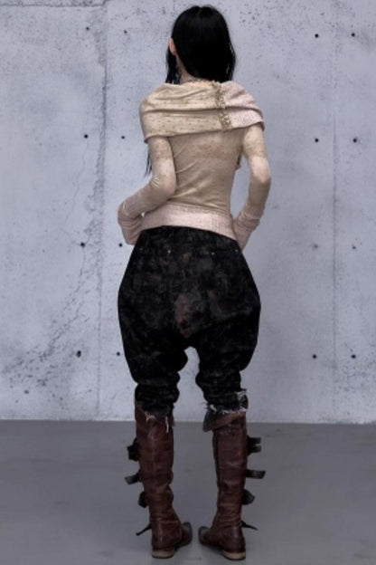 Vintage Retro Wool Knit Sweater