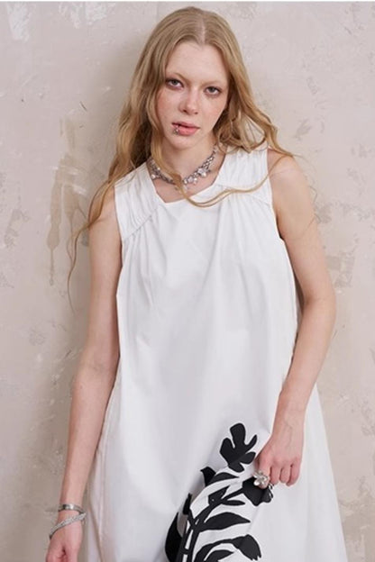 Floral Sleeveless Summer Dress