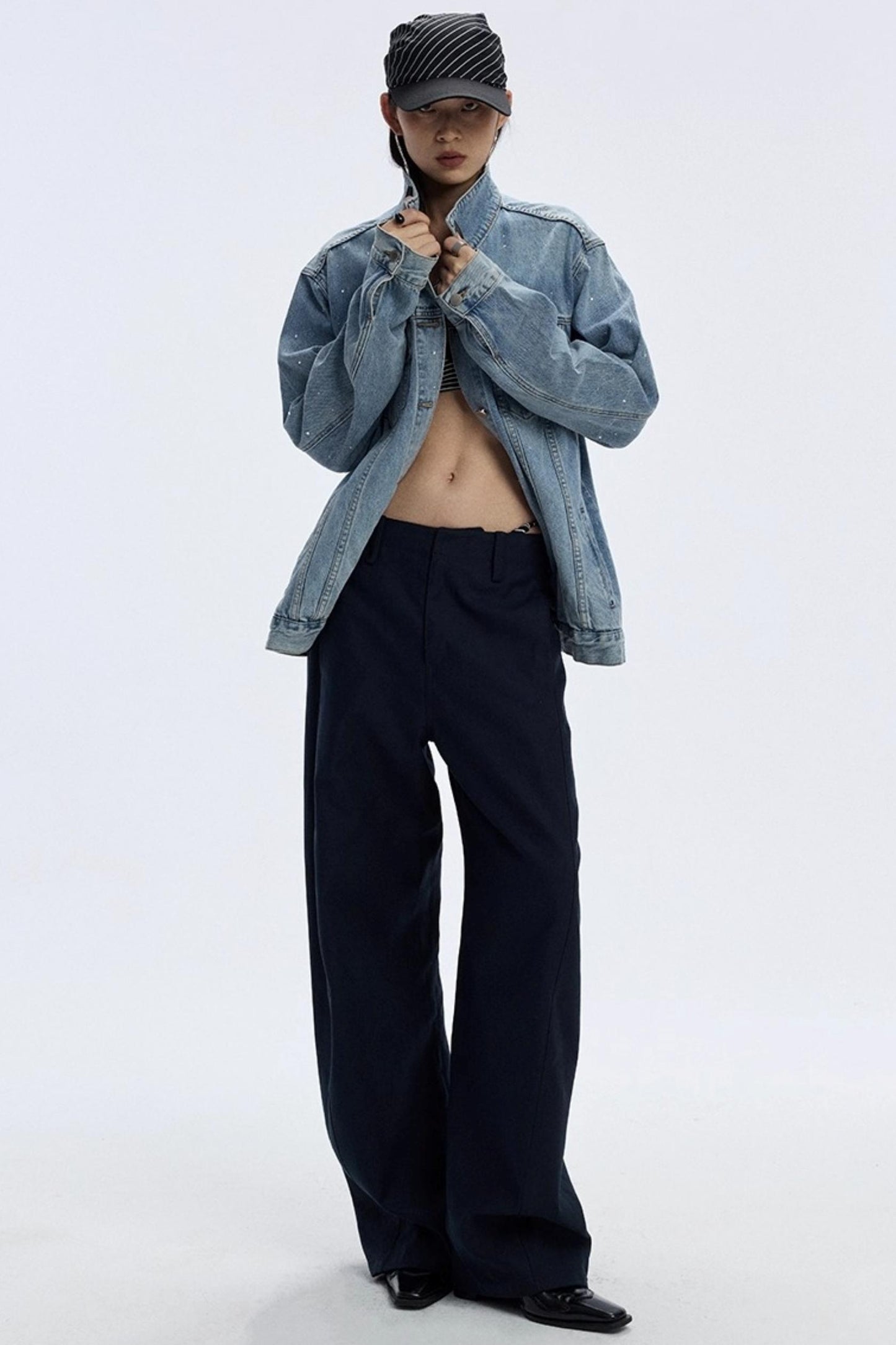 Diamond Blue Denim Jacket