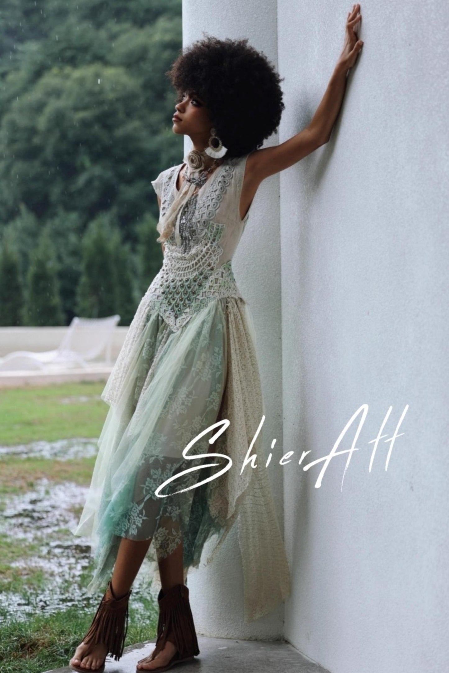 Vintage Wind Strappy Dress