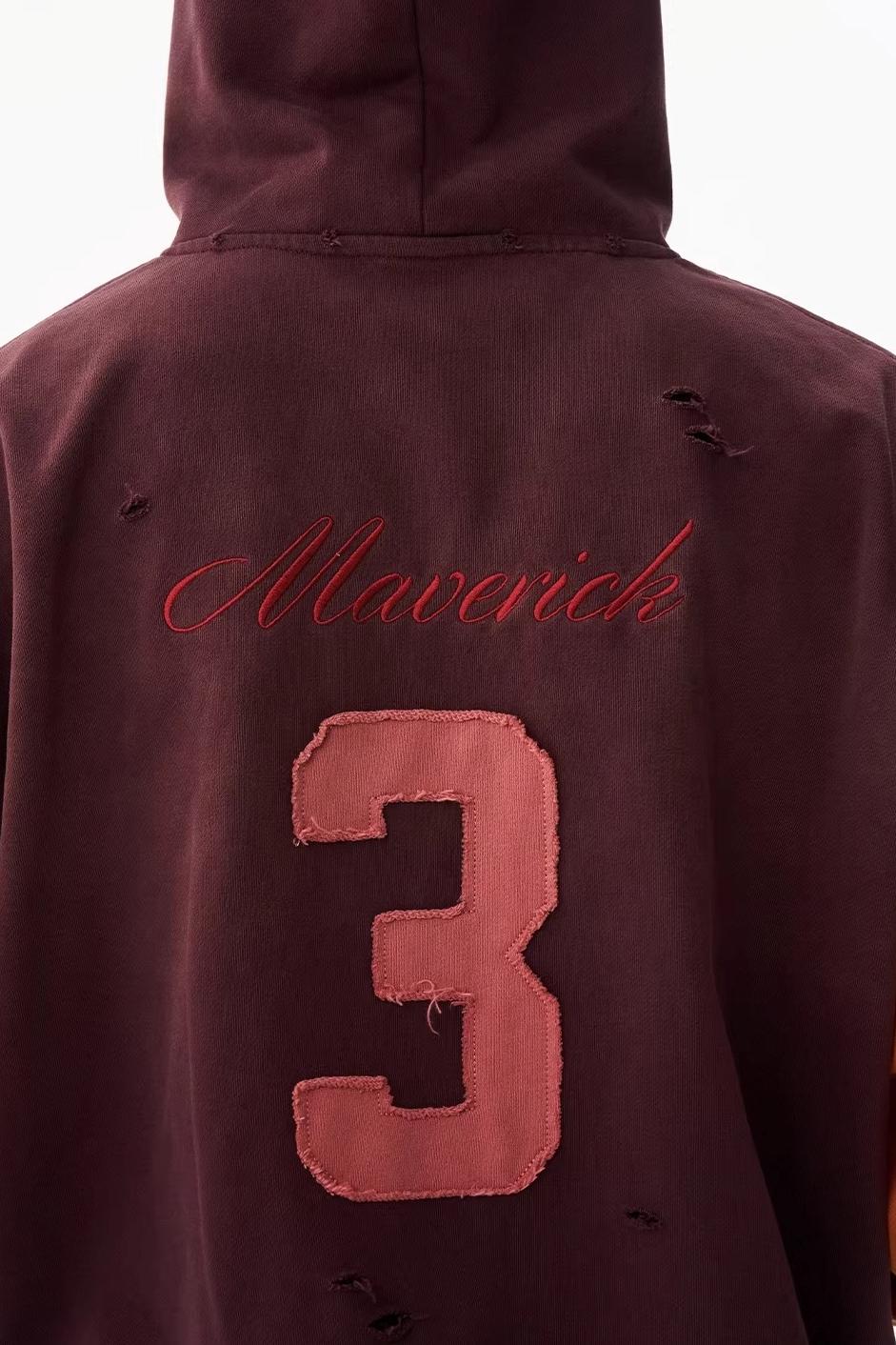 Patchwork Color-Blocked Sweatshirt Jacket