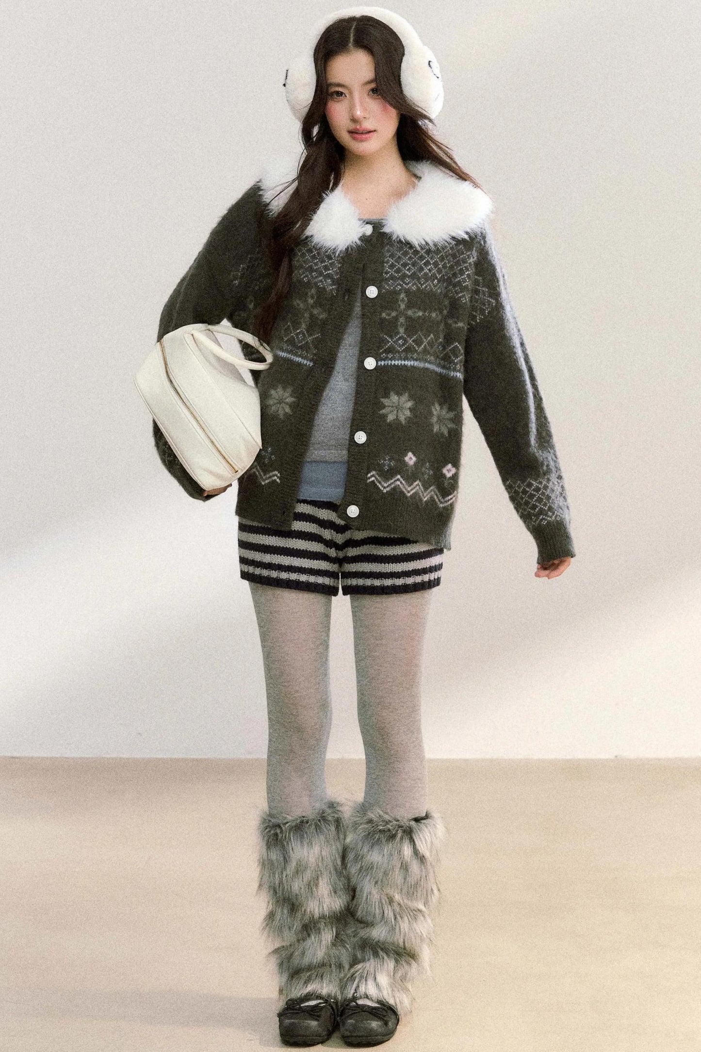 Detachable Knitted Sweater Jacket