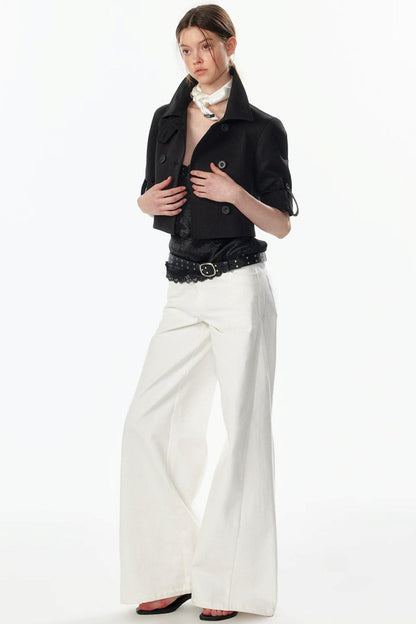 Retro Loose Denim Pants