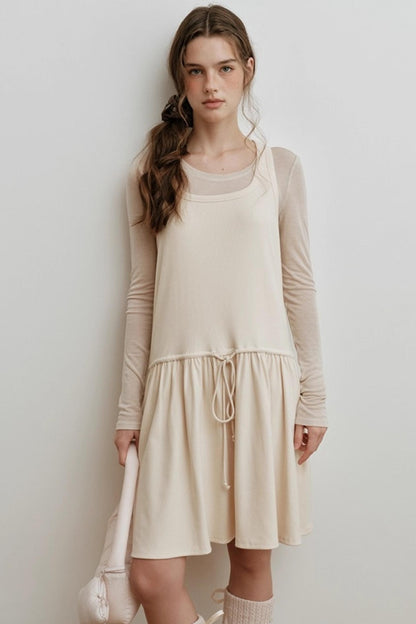 Floral Embroidered Knit Dress