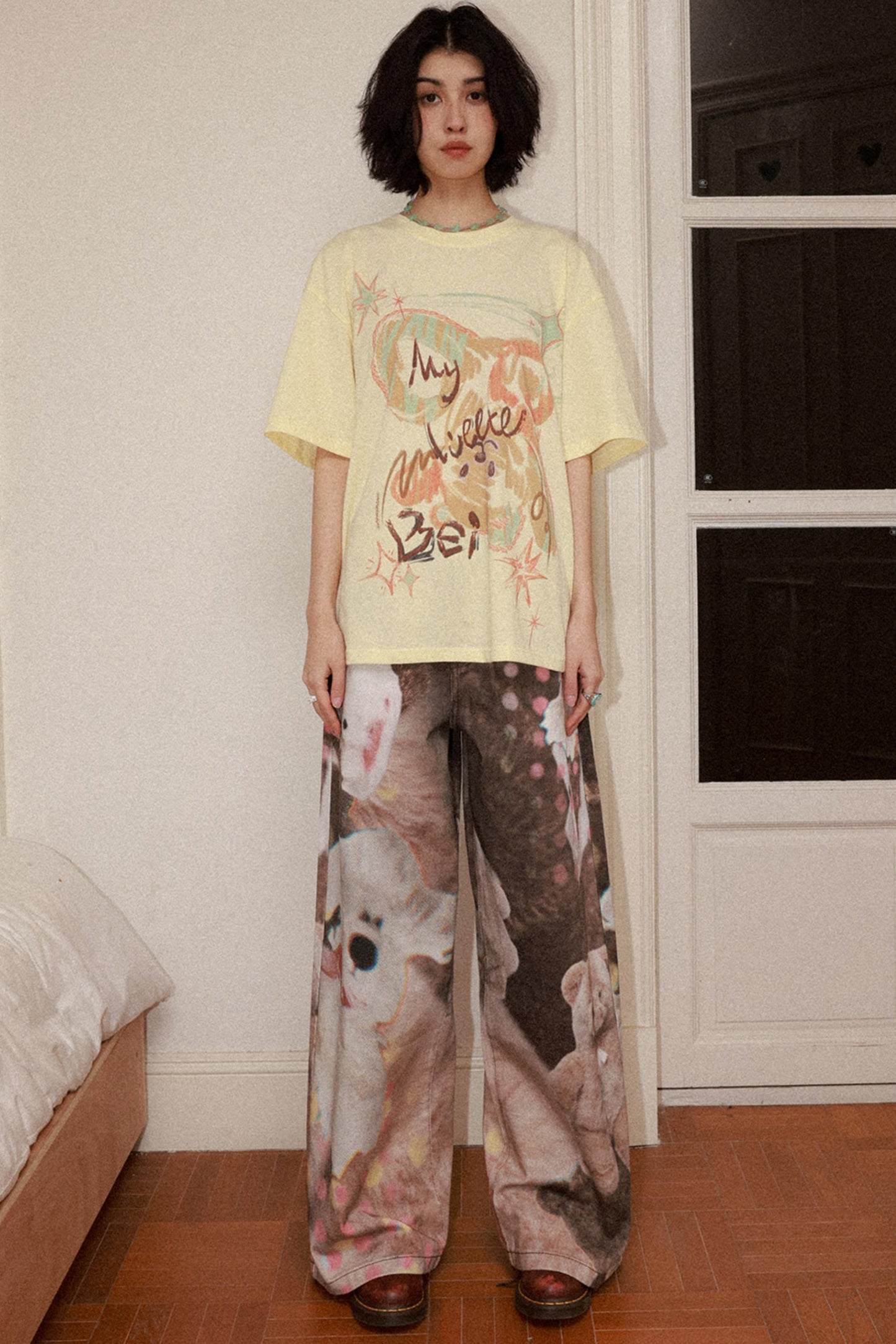 Doll Club Wide-Leg Jeans